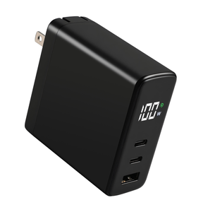 Cargador Rápido Multiprotocolo Topdio de 100W, QC4.<span class=keywords><strong>0</strong></span>, <span class=keywords><strong>PD3</strong></span>.1, Enchufes para EE. UU., Reino Unido, Corea, Australia, Carga Rápida para Laptop y Teléfono - Product Image 1