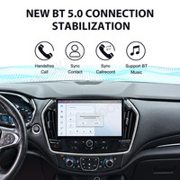 Автомобильный радиоприемник MOOKAKA с 11,6-дюймовым OLED-экраном 2K для Chevrolet Traverse 2014-2023, Android GPS-навигация, стереосистема, беспроводной CarPlay