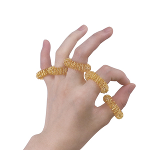 แหวนนวดนิ้วมือบำบัดด้วยโลหะ ช่วยลดน้ำหนัก นวดกดจุด - Product Image 3