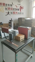 Máquina de grabado y marcado láser UV de escritorio tipo split de 5W, 10W, 15W, 20W con refrigeración por aire para metales y no metales
