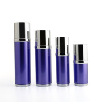 Ensemble acrylique vide 15g 30g 50g pot de crème et 30ml 50ml 100ml 120ml bouteille de lotion conteneur d'emballage de cosmétiques de qualité supérieure