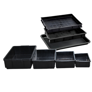 Nuevo producto Euro Containers Herramienta de memoria antiestática Caja de plástico de espuma Bandeja de contenedor Esd - Product Image 2