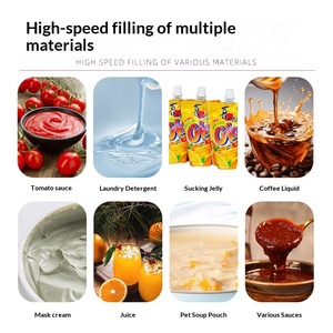 מכונה אוטומטית עצמאית למילוי שקיות פלסטיק עבור דטרגנט כביסה, רוטב עגבניות וציוד מזון כמותי - Product Image 2