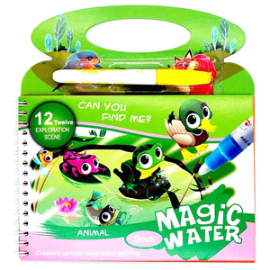 <span class=keywords><strong>Livre</strong></span> de peinture à <span class=keywords><strong>l</strong></span>'eau pour <span class=keywords><strong>l</strong></span>'éducation précoce, coordination œil-main pour les enfants, impression personnalisée, <span class=keywords><strong>livre</strong></span> de coloriage à <span class=keywords><strong>l</strong></span>'eau <span class=keywords><strong>magique</strong></span> pour enfants - Product Image 2