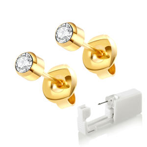 <span class=keywords><strong>Pistolet</strong></span> de perçage d'oreille stérilisé jetable sans kit de machine de perçage de douleur Cartilage <span class=keywords><strong>Tragus</strong></span> Piercing de lobe d'oreille corps de goujon d'oreille intégré - Product Image 6