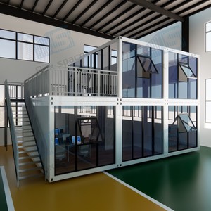 Boxspace <span class=keywords><strong>Casa</strong></span> Modular Prefabricada, Casas Contenedor de 3 Habitaciones, Maison Conteneur Modulable, Casas Prefabricadas <span class=keywords><strong>México</strong></span> - Product Image 6