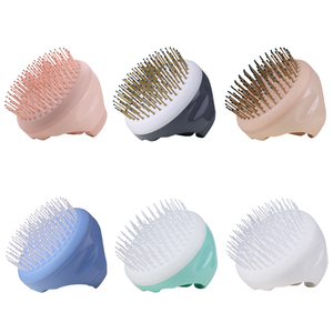 Biodegradable Portable Hair Drying Nylon Bristle <b>Brushes</b> <b>Scalp</b> Shampoo <b>Brush</b> - Product Image 6