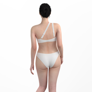 بكيني مخصص للمصانع بكميات قليلة (MOQ)، تصميم حمالة عنق مثير وجذاب، طقم بيكيني ثونغ مقاسات كبيرة وملابس سباحة - Product Image 5