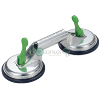 Ventouses en verre pour soulever de grands objets en verre, poignée à double plaque à vide en aluminium robuste, extracteur de carrelage, fixateur de joint de sol