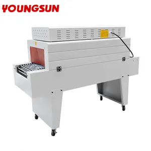 YOUNGSUN Industrial BS-4020 Automatic Plastic Pet Bottle Heat PVC Shrink Film Sleeve Tunnel Wrapping Packing Machine