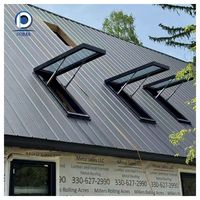 Fenêtre fixe ou fenêtre à auvent de style minimaliste moderne pour villa, hôtel, restaurant, patio et balcon