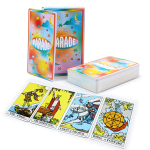 Carte de tarot classique personnalisée très vendue <span class=keywords><strong>Jeu</strong></span> de divination imprimé en usine Cartes de tarot avec guide pour femmes <span class=keywords><strong>Jeu</strong></span> - Product Image 6