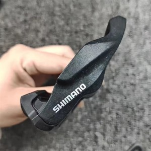 Pedal de bicicleta de carretera <span class=keywords><strong>SHIMANO</strong></span>, Pedal negro autoblocante con tacos SH11, piezas originales de bicicleta - Product Image 5