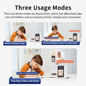 Cámara IP WiFi Inalámbrica para Interiores, Video y Audio Bidireccionales, Vigilancia <span class=keywords><strong>Web</strong></span> en Línea, Cámara Inteligente de 3MP para Monitoreo de Niños y Mascotas - Product Image 4