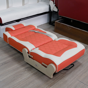 Asiento Multifuncional AutoLiuMa L006S para Camioneta, se Convierte en Cama, Cuero Premium Impermeable, Edición Ejecutiva para <span class=keywords><strong>Mercedes</strong></span> Sprinter, Venta al Por Mayor - Product Image 2