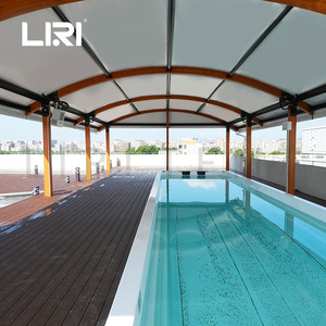 Tienda de campaña de construcción de <span class=keywords><strong>madera</strong></span> con estilo de cúpula de varios tamaños para convenciones, bodas y fiestas en la piscina - Product Image 4