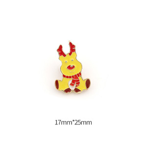 Broche en émail et badge de revers en métal brillant, motif 'Bite My Shiny Metal Ass' de la série de bande dessinée 'American Comedy Comics', cadeau pour fans et amis, vente en gros - Product Image 1