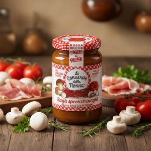 Salsa de Tomate Picante de la Abuela con Jamón y Champiñones - 190g, Paquete de 12 Unidades - Product Image 3
