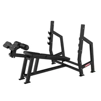 GC-5043 Gym Equipment Fitness Machine Press and Squat Rack Professional Adjustable Incline Commercial Flat Decline Weight Bench