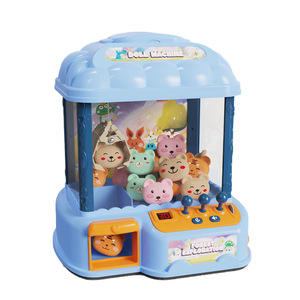 Machine à griffes Acousto Doll Mini avec lumières et musique pour enfants de 3 à 6 ans, usage domestique, fonctionne avec des pièces de monnaie - Product Image 2