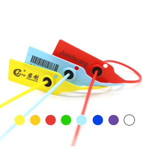 JCPS006 Scellé de sécurité en plastique anti-effraction de 500 mm avec numéro de série - Product Image 1