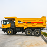 Camion benne minier rigide de 90 tonnes Shantui SK135 pour le transport de minerai et de roche et la production en exploitation ouverte