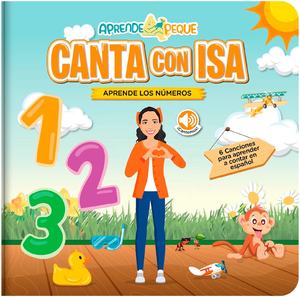 Libro de Sonidos de Números en Español para Niños Pequeños, Juguetes Educativos, 6 Canciones de Conteo, Juguete de Educación Temprana - Product Image 1