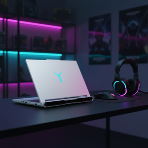 โน้ตบุ๊กเกมมิ่ง Legion R9000p สีขาวใหม่ ขนาด 16 นิ้ว พร้อมการ์ดจอ Rtx5060 หน่วยความจำ SSD รุ่น R9-8945hx Ryzen R9-8945hx Rtx5 - Product Image 3