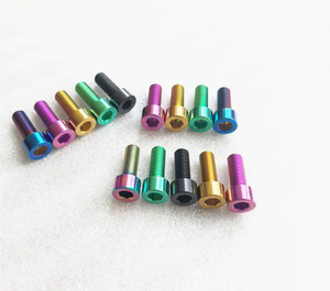 Tornillos y Pernos Ultraligeros y Duraderos de Aleación de Titanio M5 M6 M4 para Bicicleta, Resistentes al Óxido, para Bicicleta de Montaña - Product Image 4