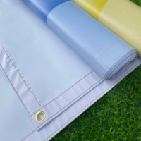 Bandera Deportiva Publicitaria Personalizada de Aluminio con Impresión por Transferencia de Calor a Doble Cara, 100% Poliéster, Color Personalizado, Multi-Estilo