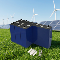 Batterie lithium-ion LiFePO4 prismatique rechargeable à l'état solide Hithium 3.2V 340Ah 280Ah 314Ah 320Ah, 10000 cycles, pour énergie solaire