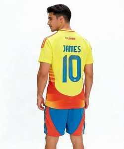 批发新款国家队足球球衣定制速干足球衫哥伦比亚主场版 # 10号球衣，用于比赛训练和球迷支持 - Product Image 2