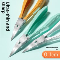 Nouvelle pince à ongles professionnelle en acier inoxydable de qualité supérieure, spéciale ongles incarnés, à pointe inclinée et poignée en V, pour ongles épais et durs, durable et portable