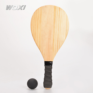 Thiết Kế Mới Bằng Gỗ Bãi Biển Vợt Với Bóng Bãi Biển Bat Cho Khuyến Mãi Tùy Chỉnh Của Riêng Bạn Logo - Product Image 2
