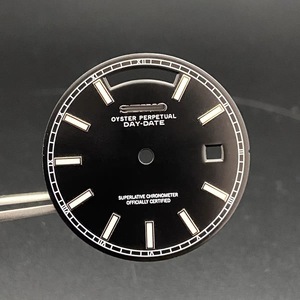 Accessoires de montre : Index carrés modifiés, cadran 31 mm, index argentés, luminescence verte, compatibles avec le mouvement 8285 - Product Image 2