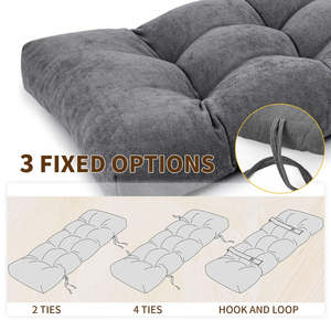 وسادة أريكة مبطنة عالية الكثافة مخصصة للحدائق الخارجية - Product Image 3