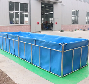 Aquaculture extérieure personnalisée grande bâche carrée en plastique pvc pour l'agriculture aquarium avec pompe à air à oxygène pour aquarium - Product Image 3