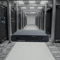 Boîtier de serveur 2U pour montage en rack, panneau en aluminium, acier galvanisé, boîtier métallique pour électronique