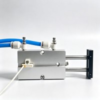 Cylindre multifonctionnel en alliage d'aluminium série TN, cylindre à double action, petit cylindre pneumatique industriel