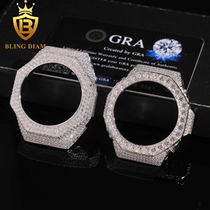 Cassa, Lunetta e Chiusura Iced Out Tempestate di Moissanite VVS Colore D per Orologi GA2100 - Supera il Test del Diamante con Certificato GRA all'Ingrosso - Product Image 3