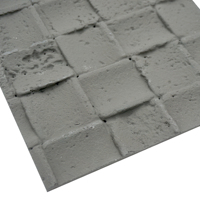 Carreaux de revêtement mural flexibles en céramique MCM Revêtement mural de couleur Carreaux de mosaïque flexible en travertin pour villa