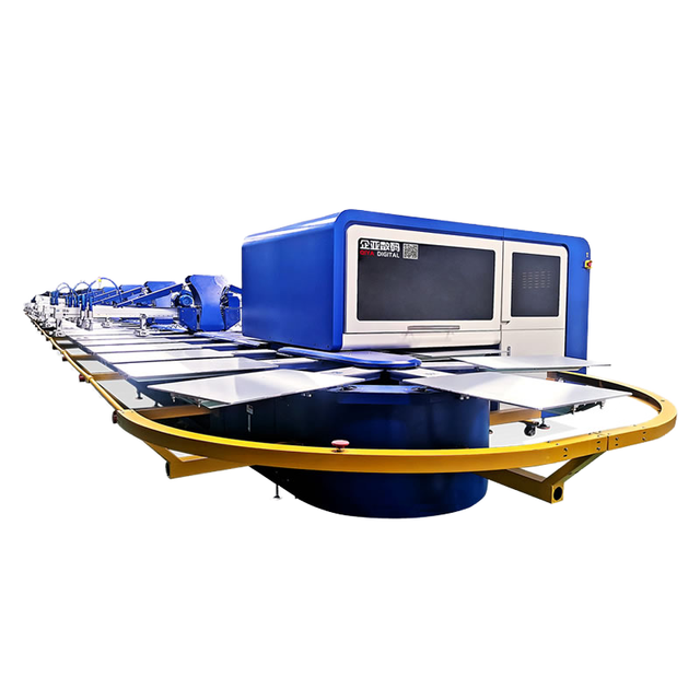 Wholesale Factory Price Oval Automatic Screen Printing Machine Suitable for Market Elliptical Machine and Octopus Machine