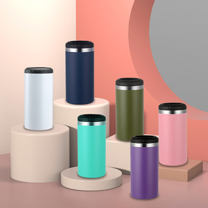 Qianchuan Stainless Steel Tumbler 16Oz Double Lid Insulated Travel Coffee Mug Custom Color Dye Sublimation - Product Image 3
