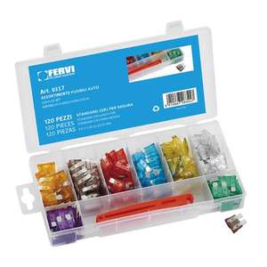 FERVI - 0317 Jeu de fusibles pour voiture 19,1x5,1x18,5mm-ENSEMBLE MOTEUR ET DISTRIBUTION EAN 8012667315320 - Product Image 1