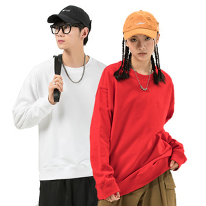 Sudadera de cuello redondo con hombros caídos <span class=keywords><strong>BYBY</strong></span> 330g, estilo holgado, talla grande, personalizada, estilo equipo, uniforme de clase para hombre, otoño, Sino-Alemán - Product Image 5