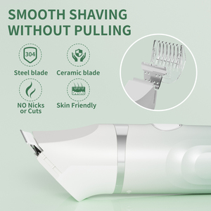 Không thấm nước mu tóc tông đơ và mặt tóc Remover có thể thay thế dao cạo & mũi tóc tông đơ có thể sạc lại phụ nữ của grooming Kit - Product Image 3