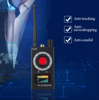 Mejor Detector de Cámaras Inalámbricas Ocultas Antiespía, Detector de Señales RF K18, Detector de Señales RF GS