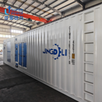 Générateur diesel triphasé 1500 kVA durable à refroidissement par eau, type conteneur, à faible bruit, pour l'industrie, directement de l'usine
