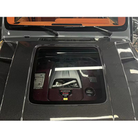 G Class W463A W464 G63 Upgrade to B900 Rocket Style Dry Carbon Engine Hood Scoop Capot Cover New Body Parts Car Accessory