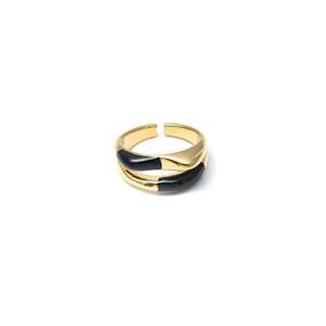 Fashion <b>Rings</b> 316L Stainless Steel PVD Gold Plating Sustainable Resistant Design - Product Image 1
